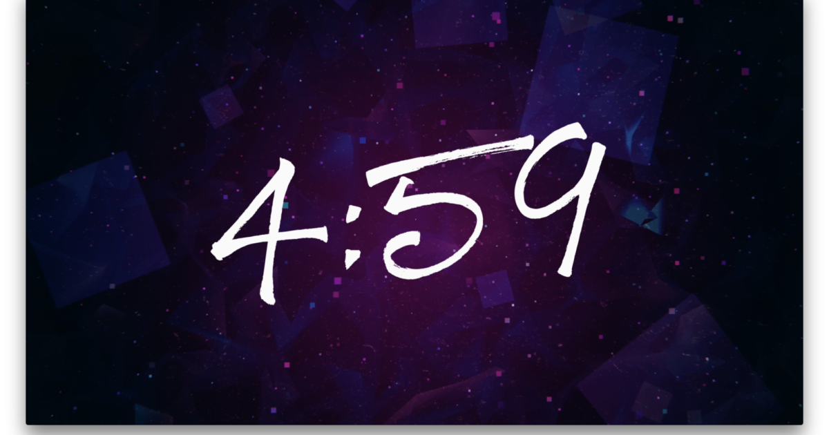 Colorful Winter Countdown