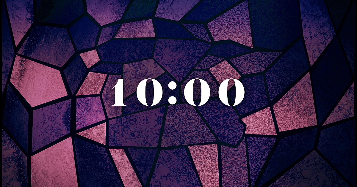 Iconic Glass 10 Min Countdown