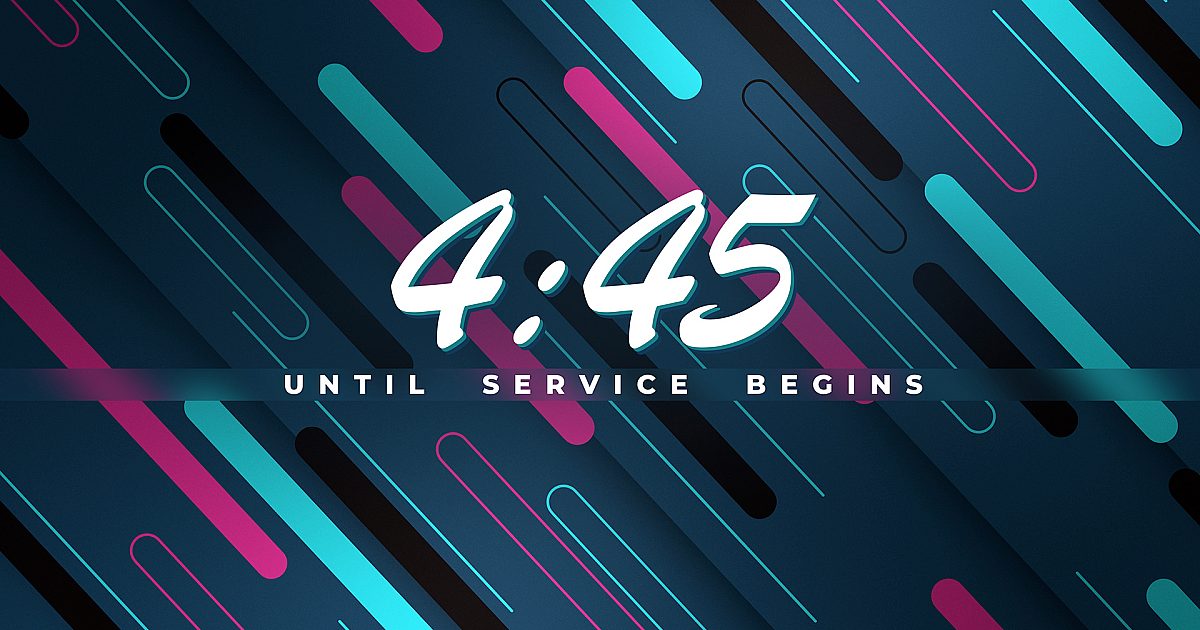 Retrowave Countdown