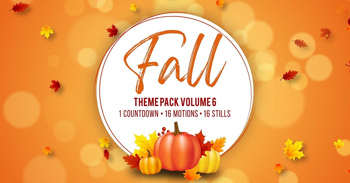 Fall Theme Pack Vol 6