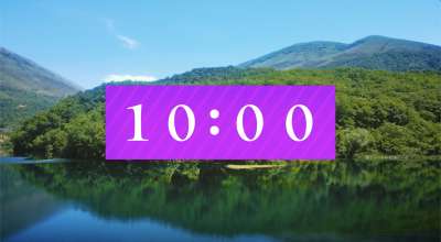 Blue Eye 10 Min Countdown