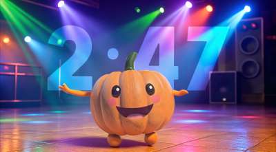 Dancing Pumpkin Countdown