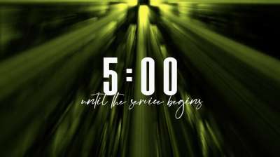 Illuminate Palm Sunday Countdown