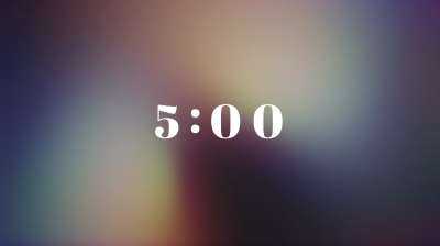 Vibrant Crosses Countdown