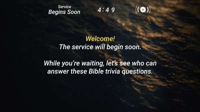 Coastal Dusk Trivia Countdown