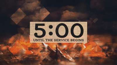 Rustic Autumn Countdown