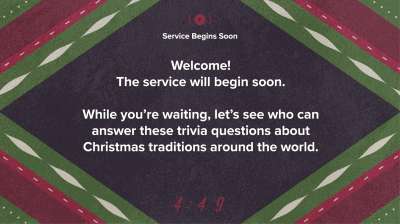 Christmas Postcards Trivia Countdown