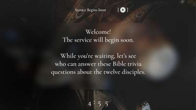 Soaring Glass Trivia Countdown