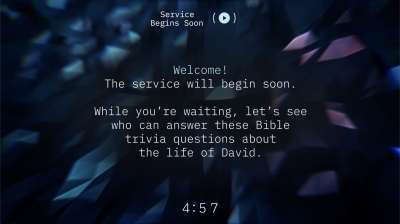 Living Crystal Trivia Countdown