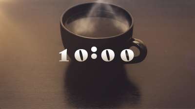 Morning Coffee 10 Min Countdown