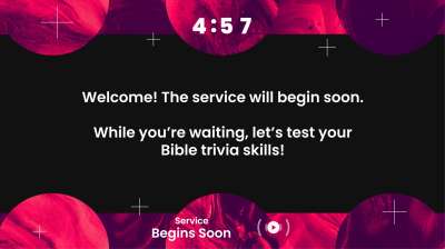 New Again Trivia Countdown