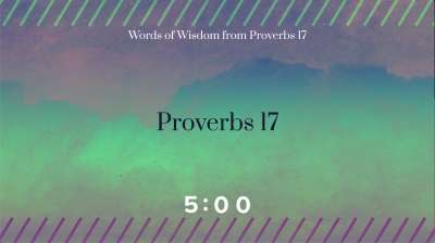 Lonely Tree Proverbs 17 Wisdom Countdown