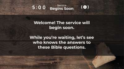 Bread And Cup Trivia Countdown