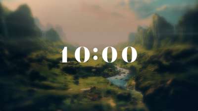 Reflective Cross 10 Min Countdown