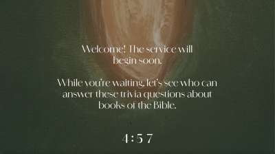 Oceanfront Trivia Countdown