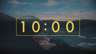 Fluid Landscapes 10 Min Countdown