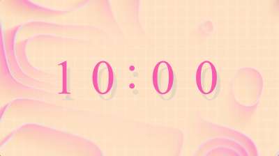 Summer Contours 10 Min Countdown