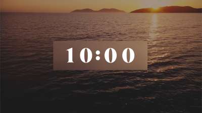 Vlorra Sunset 10 Min Countdown