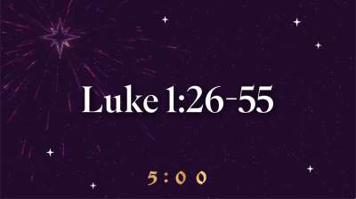 Christmas Shimmer Scripture Countdown