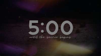 Rustic Nativity Countdown