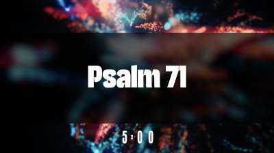 Glow Shower Scripture Countdown