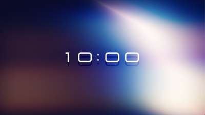 Dancing Light 10 Min Countdown