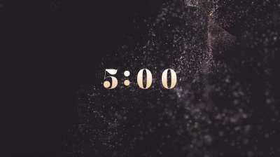 New Year Glitter Countdown