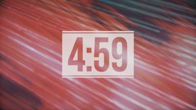 Neon Streaks Countdown