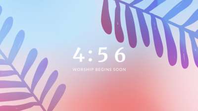 Holy Week Icons Countdown