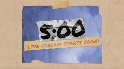 DIY Clouds Live Stream Countdown