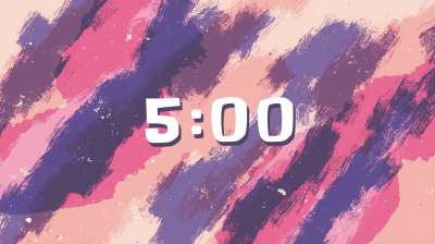 Vibrant Strokes Countdown