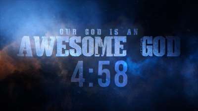 Awesome God Countdown