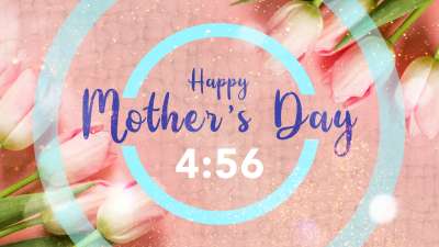 Celebrate Moms Countdown