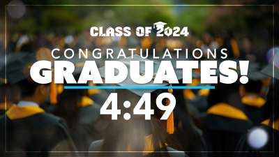 Graduation Class of 2024 Countdown