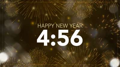 New Year Fireworks Countdown