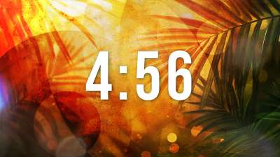 Palm Sunday Colors Countdown