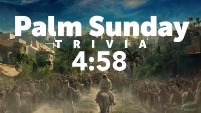 Palm Sunday Trivia Countdown