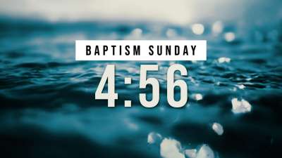 Baptism Sunday Countdown