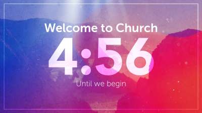 Blue and Red Countdown