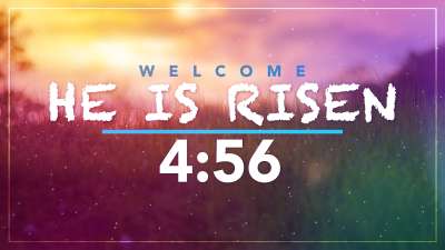 He Is Risen Sunrise Countdown