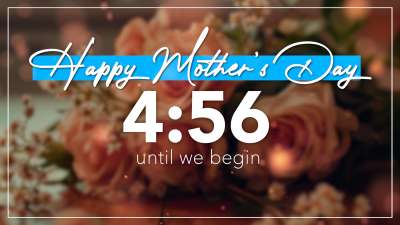 Mom Loves Flowers Countdown