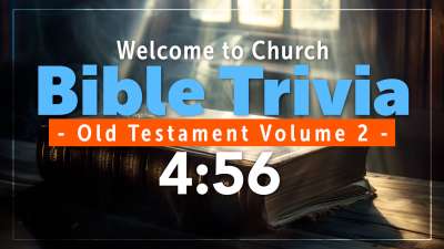 Old Testament Trivia Vol. 2 Countdown