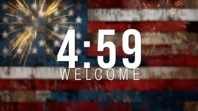 4th Of July Grunge Countdown