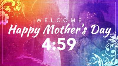 Beautiful Mother's Day Countdown