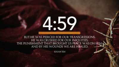 By His Wounds Countdown