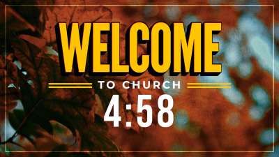 Vibrant Fall Countdown