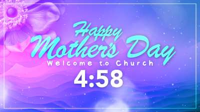 Mother's Day Purple Rain Countdown