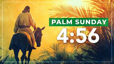Palm Sunday Arrival Countdown
