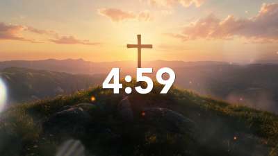 Simple Hilltop Cross Countdown