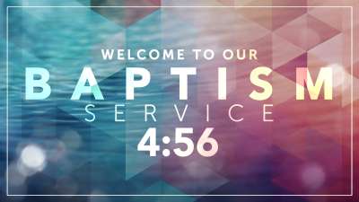 Baptism Service Countdown